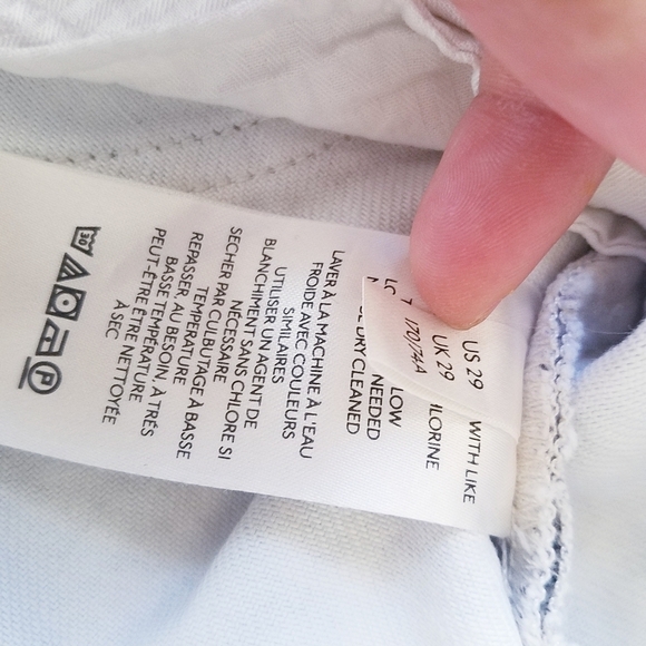 🌸 NEW Free People | Bailey Leopard Print Denim Skirt 29 - Picture 14 of 15